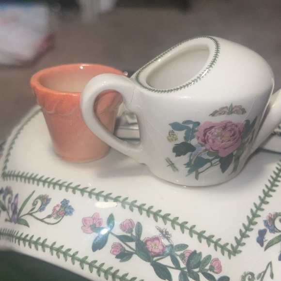 Portmeirion houseplants green teapot - Picture 8 of 9